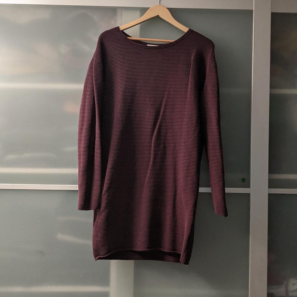 Wilfred ribbed dress - Campanule?